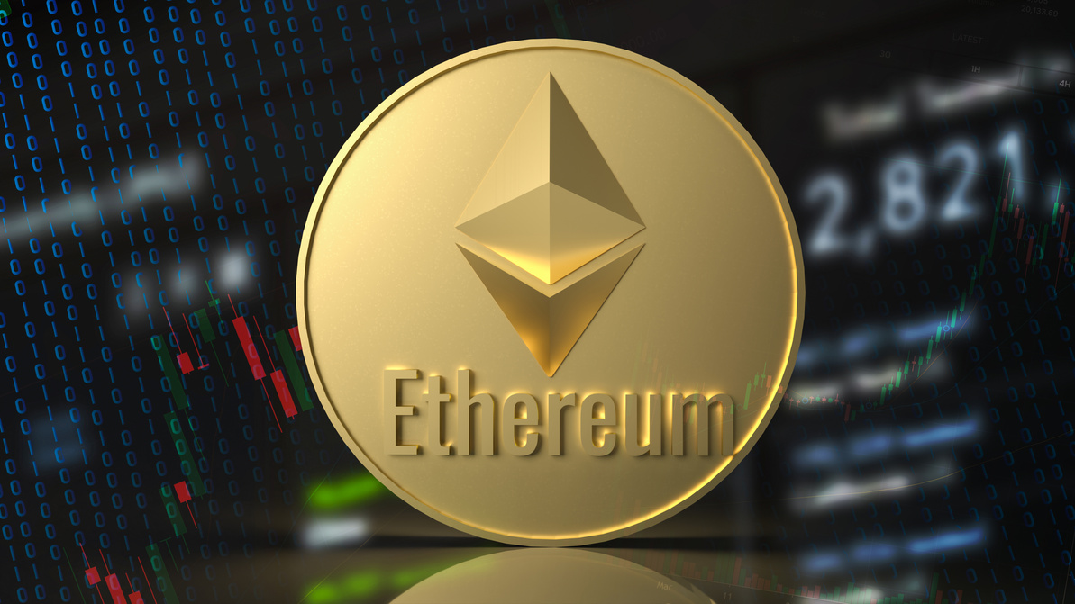 Gold Ethereum Coin